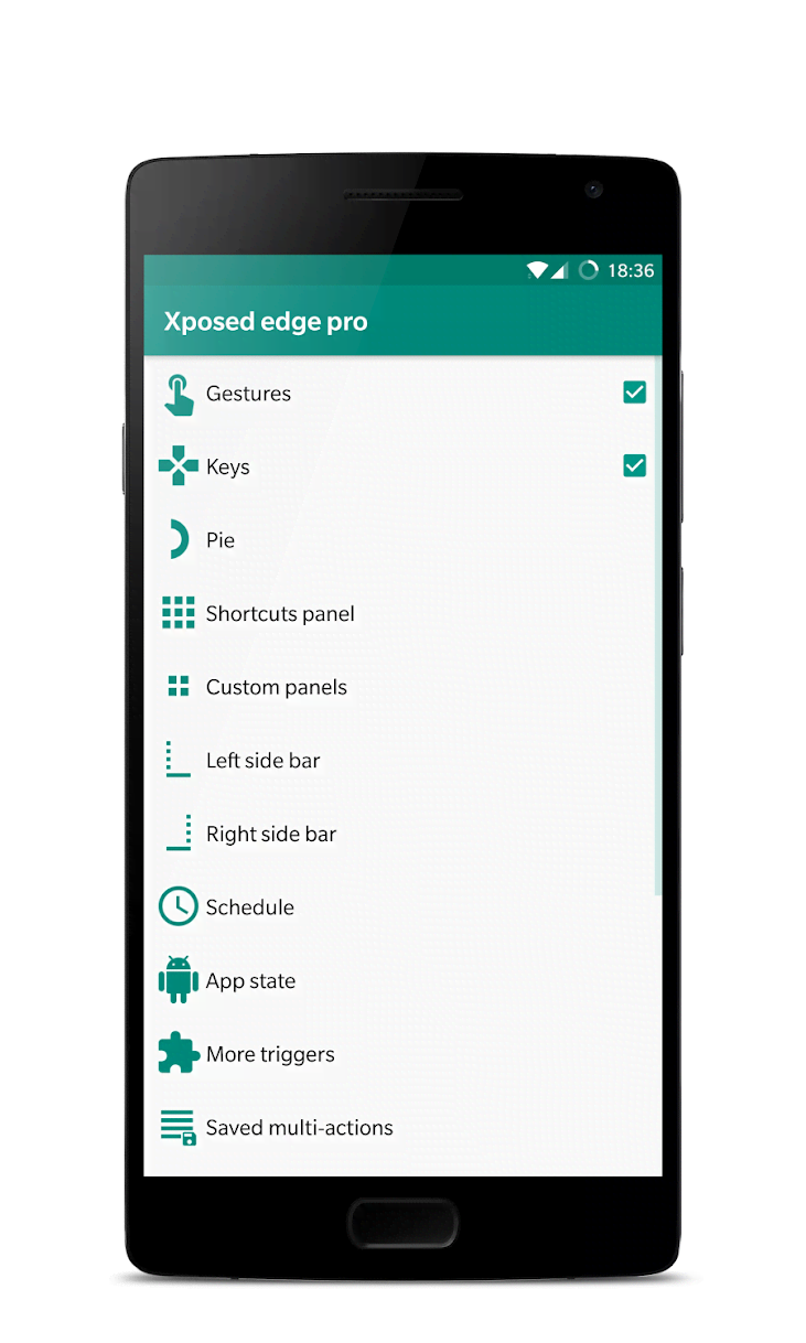 Xposed Edge Pro screenshot 1
