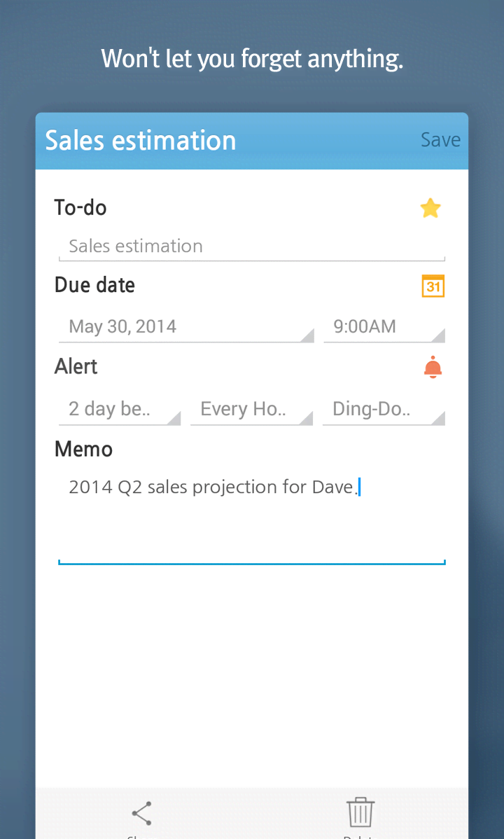 SomTodo - Task/To-do widget screenshot 2