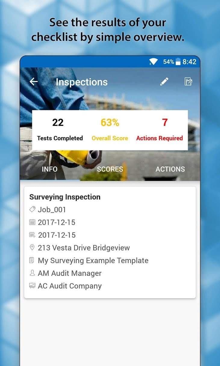 OnSite Checklist - Quality & Safety Inspector screenshot 2