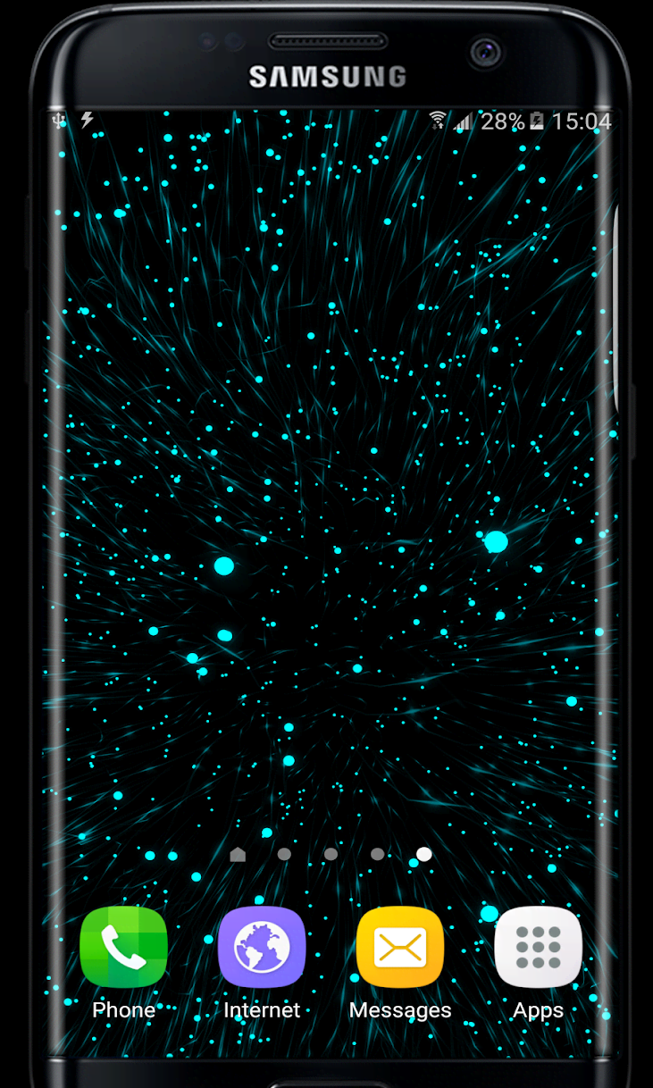 Gyro Particles 3D Live Wallpaper screenshot 2