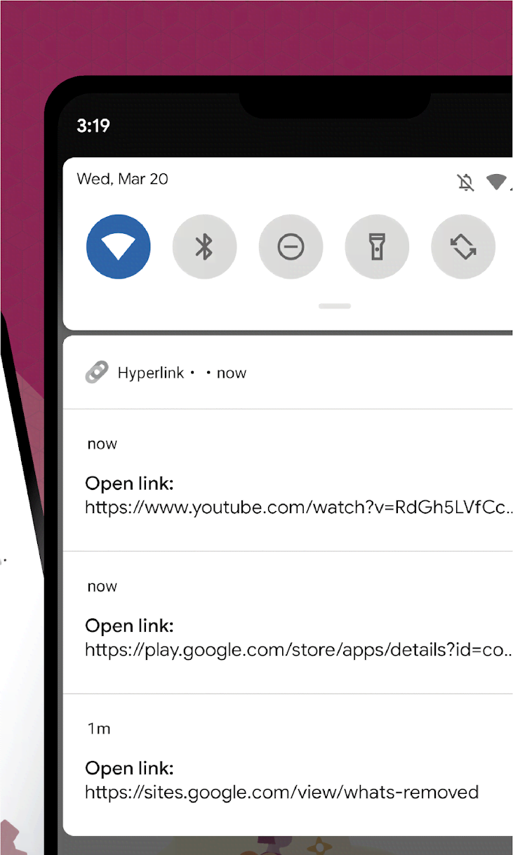 Hyperlink screenshot 2