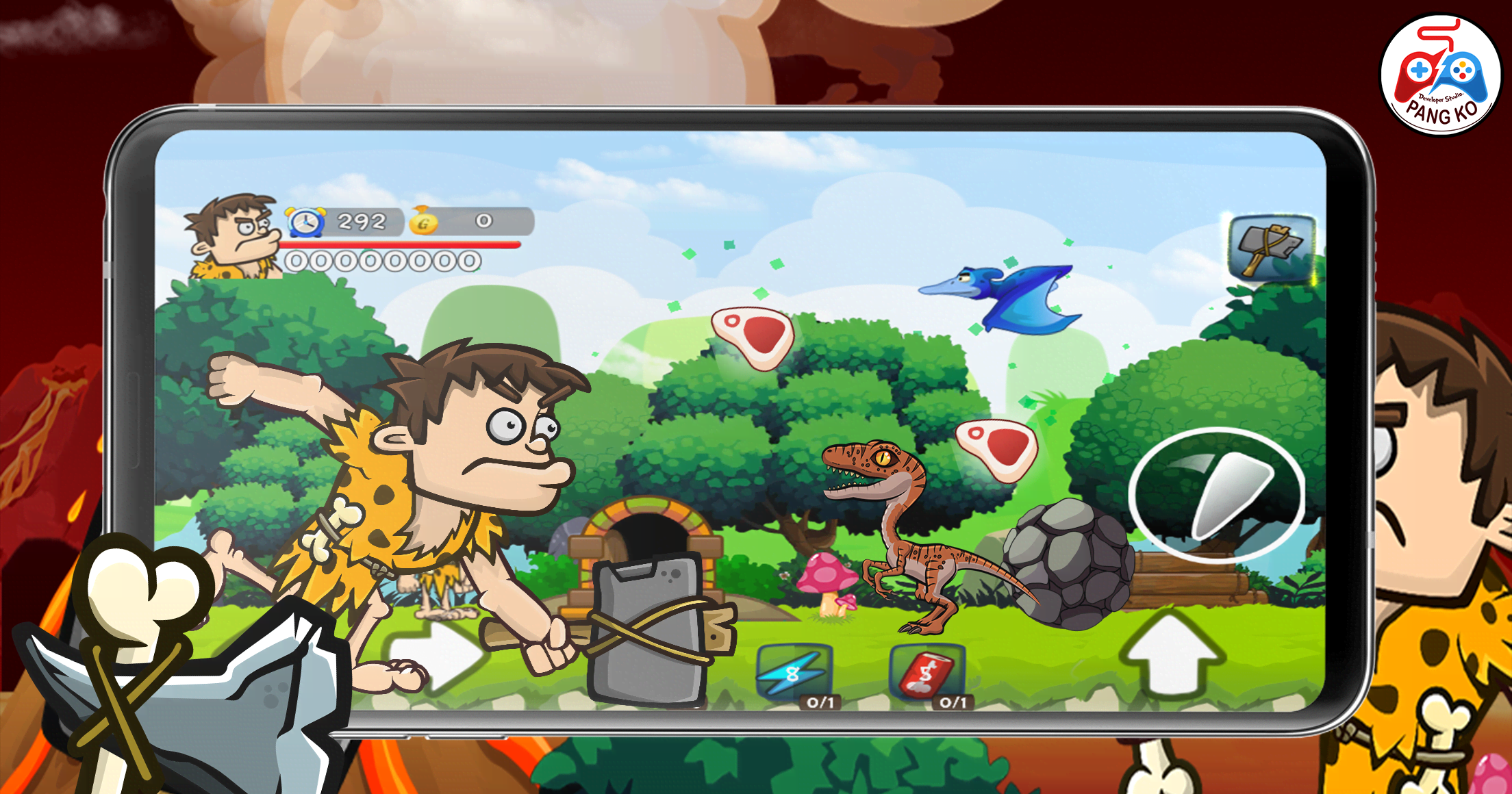 Caveman Hero Adventure Game screenshot 3