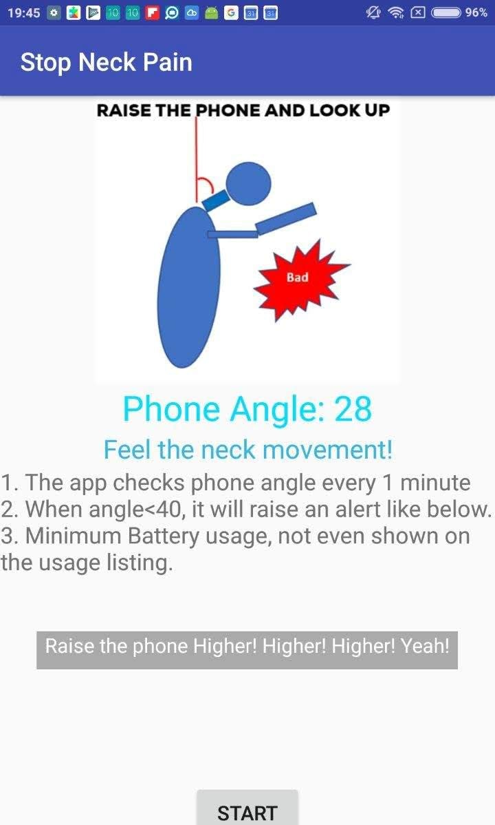 Reduce Neck Pain screenshot 1