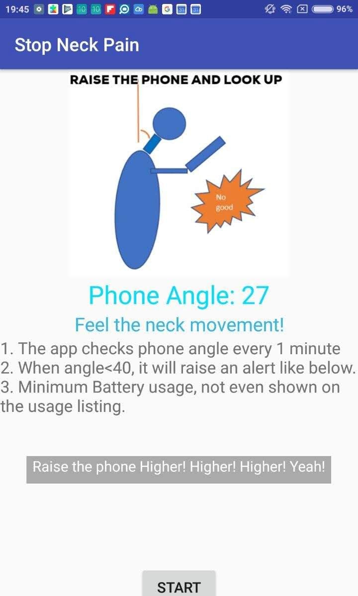 Reduce Neck Pain screenshot 2