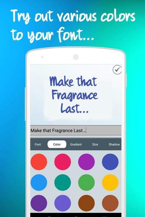 Text On Photo : Stylish Fonts screenshot 3