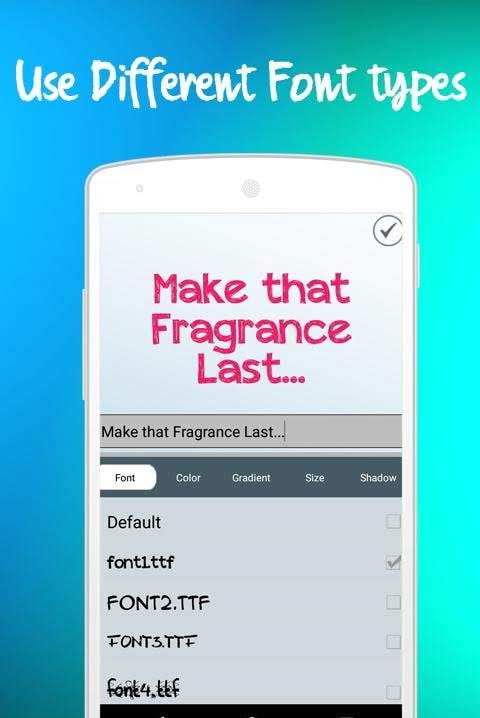 Text On Photo : Stylish Fonts screenshot 2