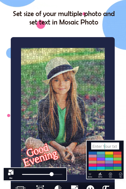 Photo Mosaic : Photo Effects screenshot 2