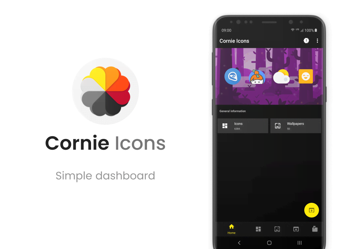 Second preview of Cornie icons