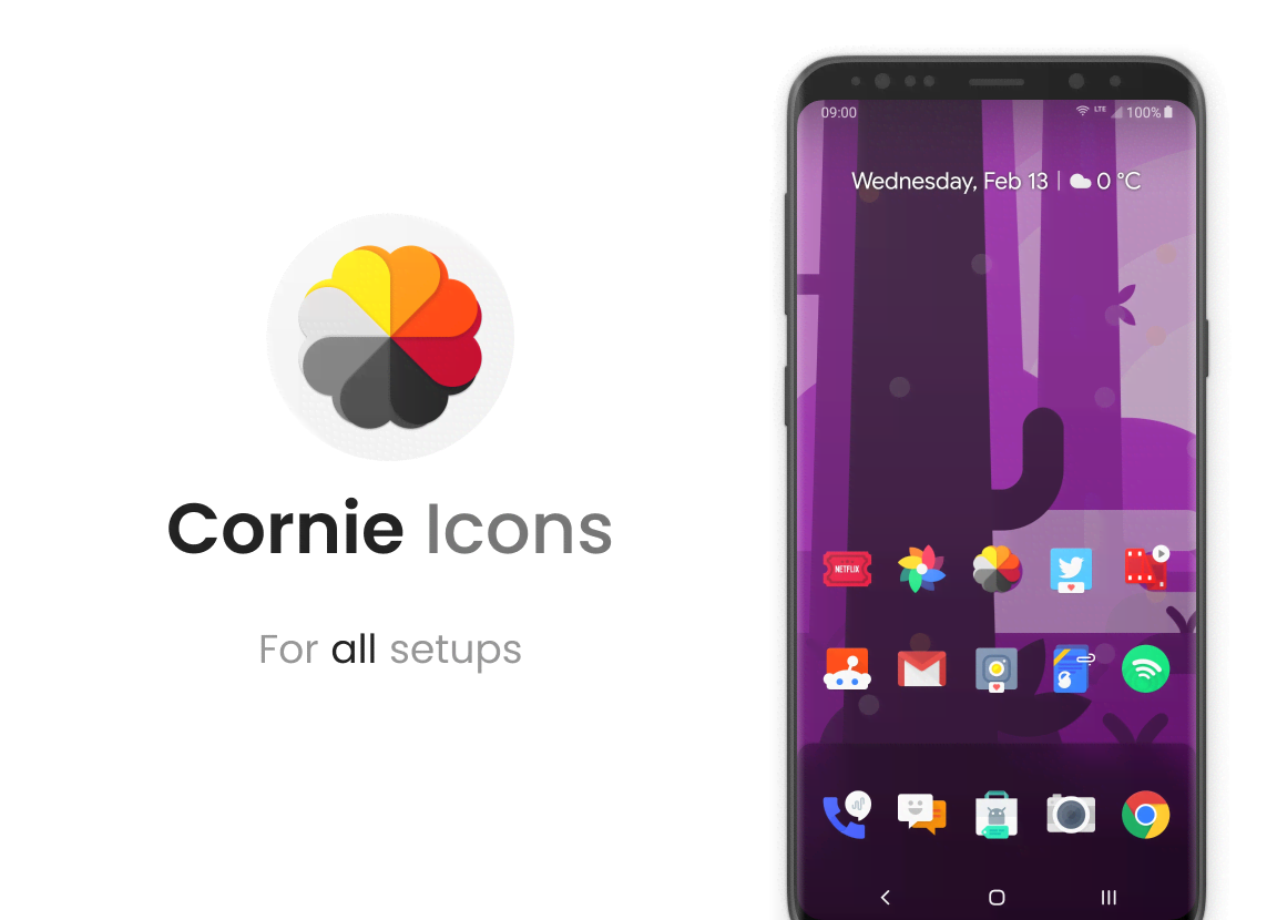 First preview of Cornie icons