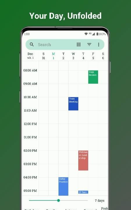Fossify Calendar screenshot 3