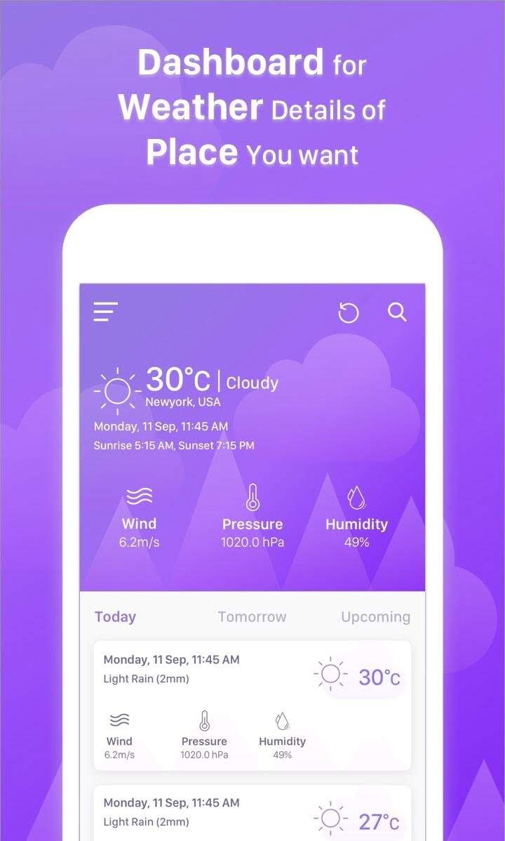 Accurate Weather Forecast - Live weather Condition screenshot 1