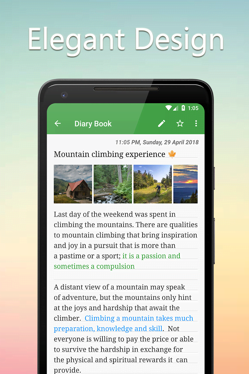 Diary Book - Journal With Lock, Photos, Themes screenshot 3