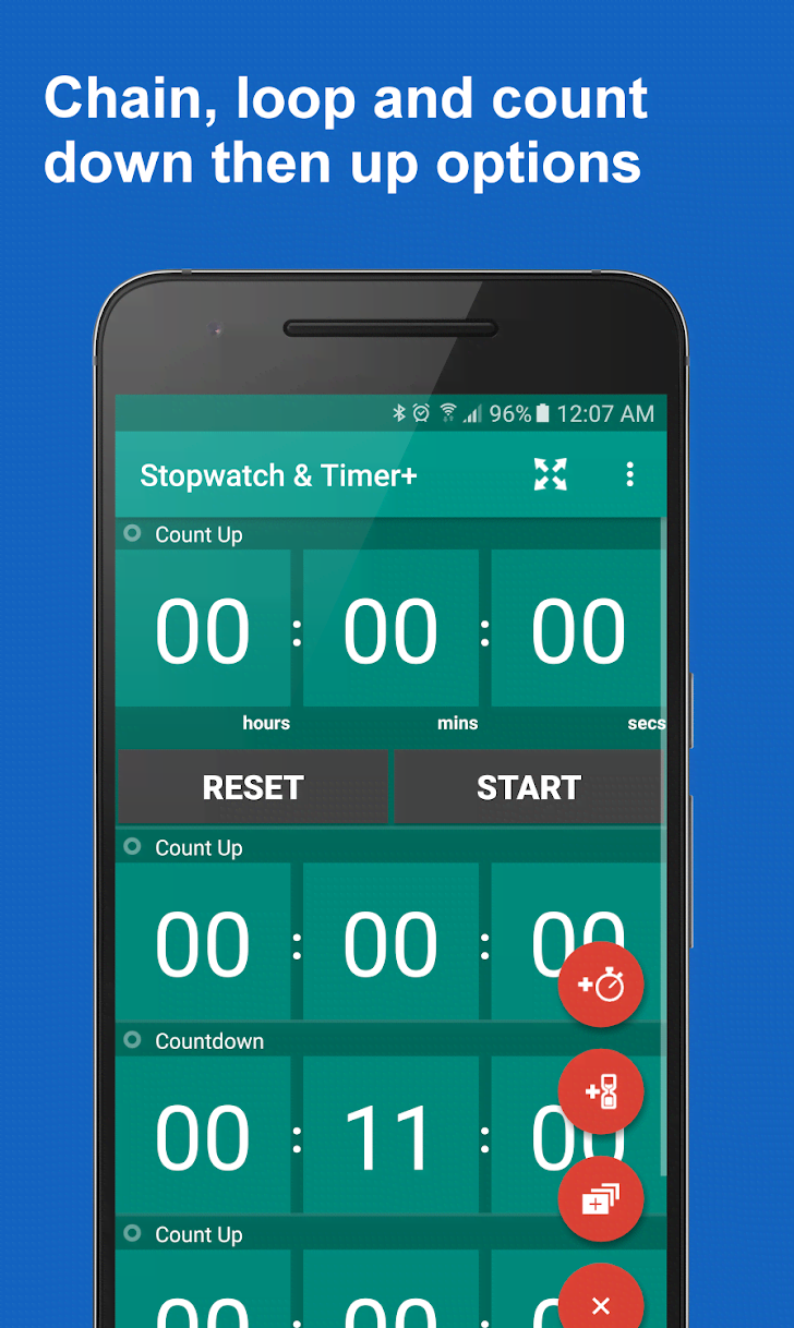 Stopwatch & Timer+ screenshot 2