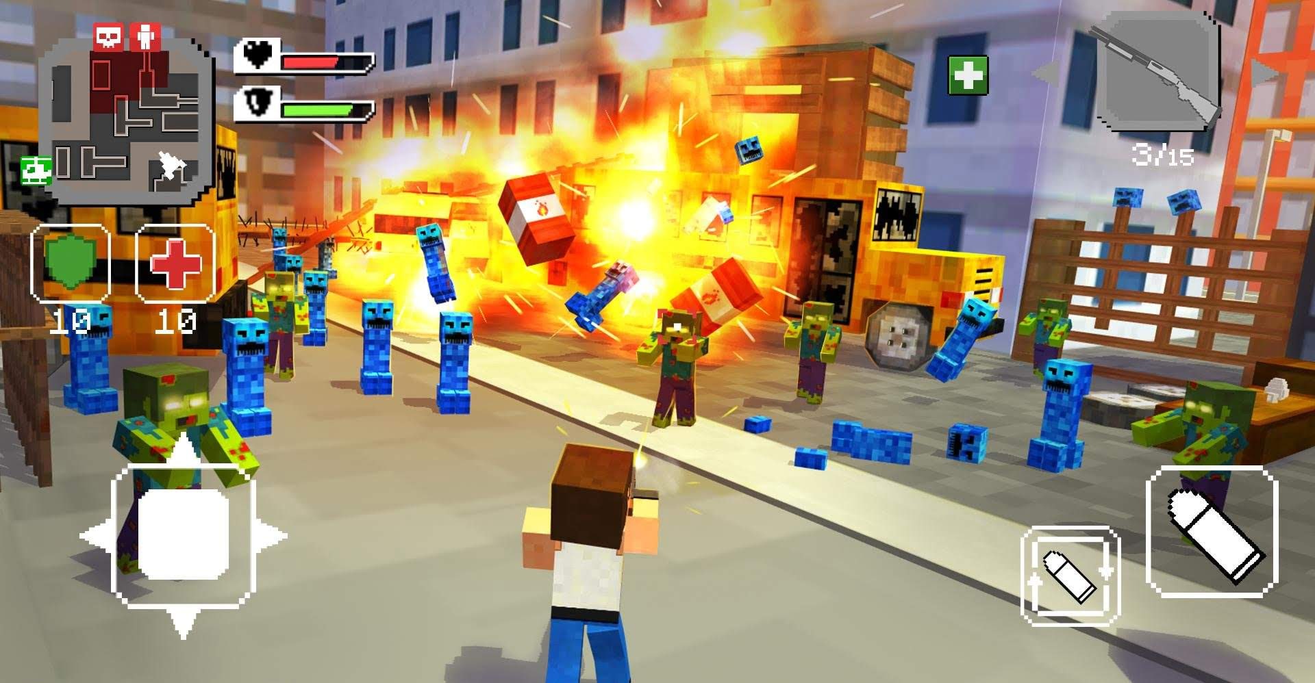 Grand Pixel Wars: Open World screenshot 2