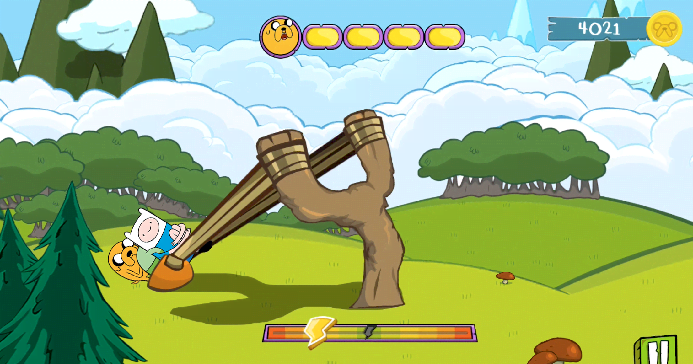Adventure Time: Crazy Flight gameplay screenshot 2