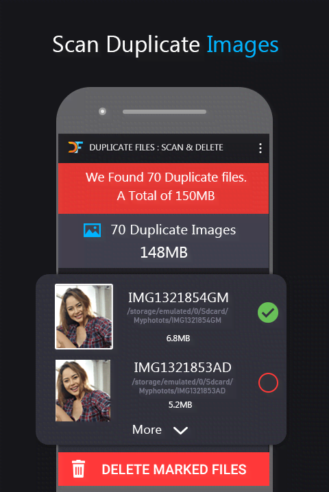 Duplicate File Scanner & Eraser screenshot 1