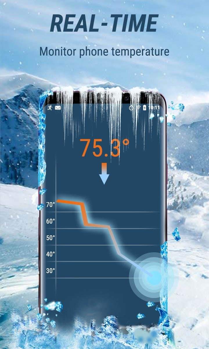 Cooler Master - CPU Cooler, Phone Cleaner, Booster screenshot 1