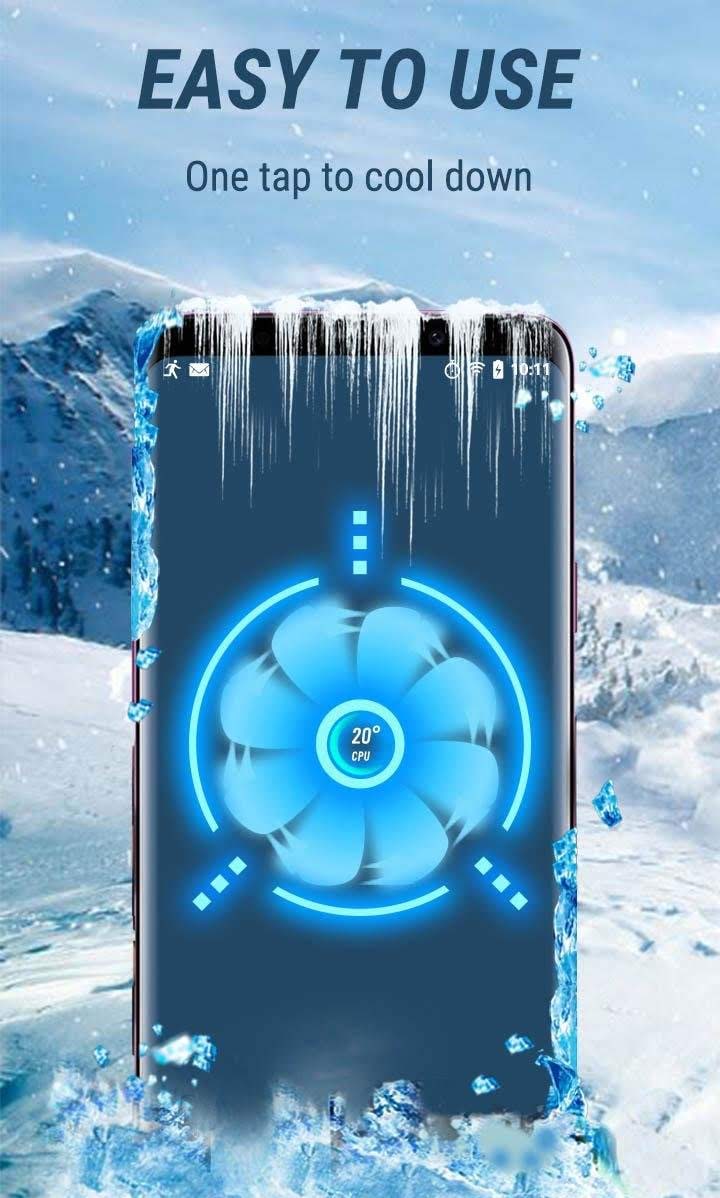 Cooler Master - CPU Cooler, Phone Cleaner, Booster screenshot 4