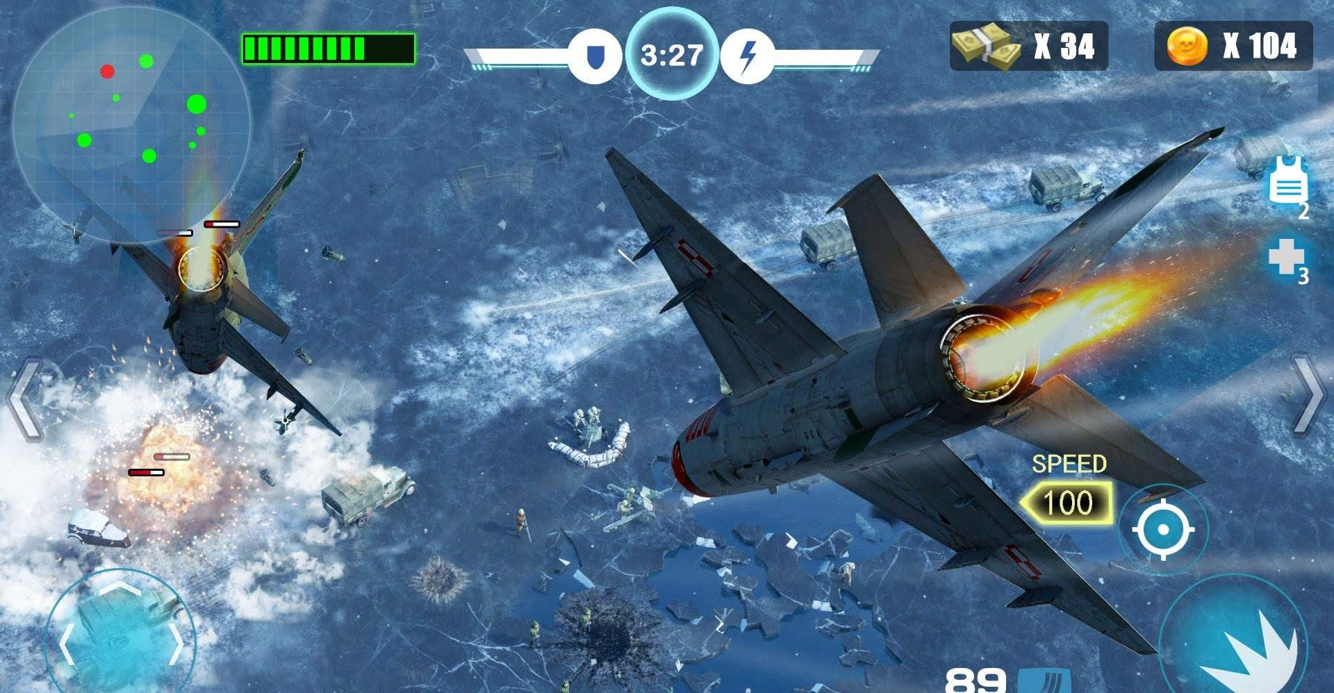 Air Fighter War - New Recommended Thunder Shooting screenshot 1