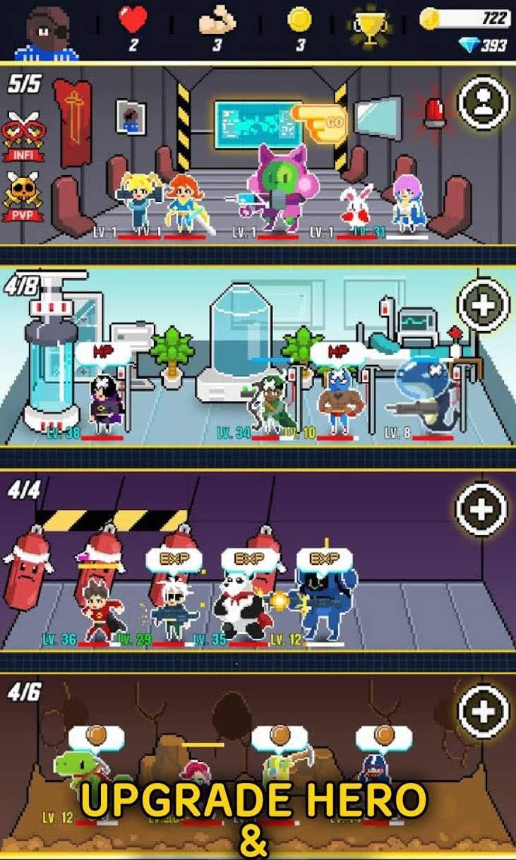 Retro Rangers gameplay screenshot 2