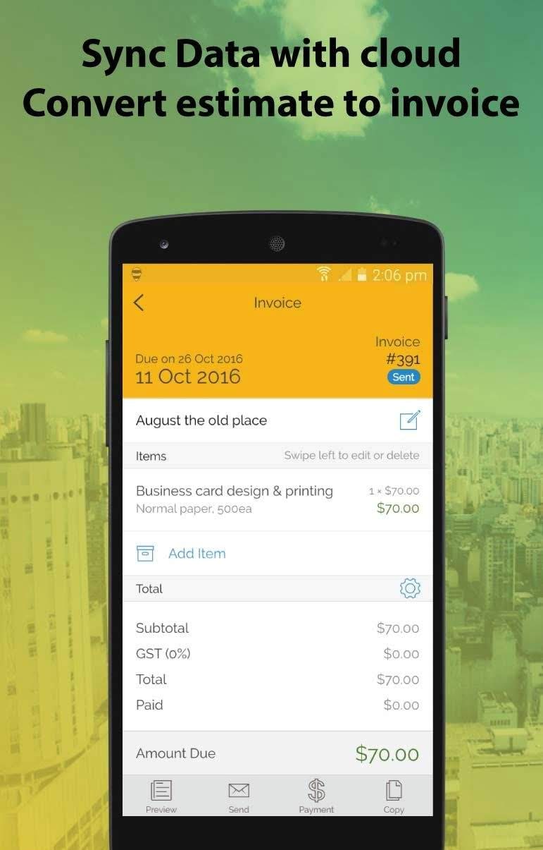 Invoice & Estimate Generator - Contractor Billing screenshot 4