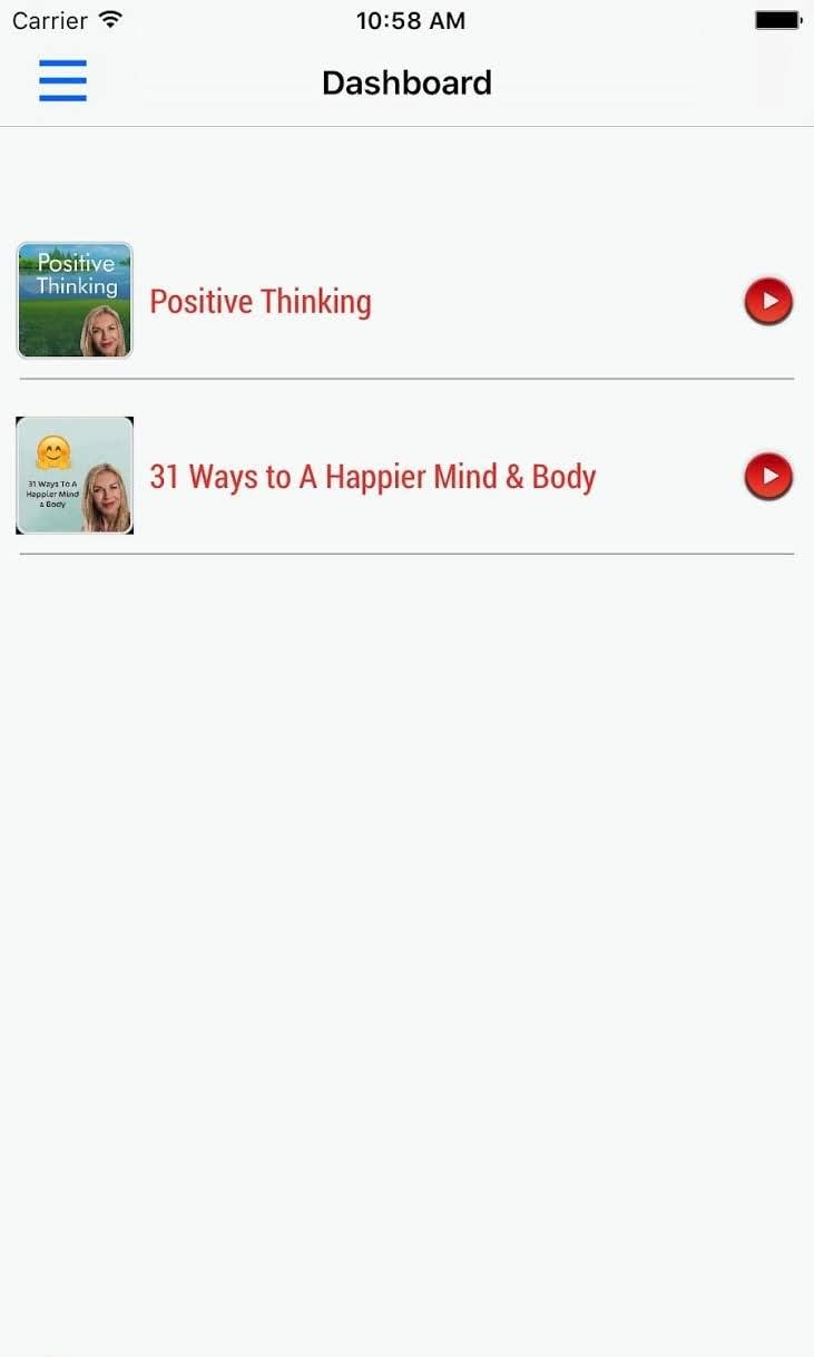 Hypnosis For Positive Thinking screenshot 2