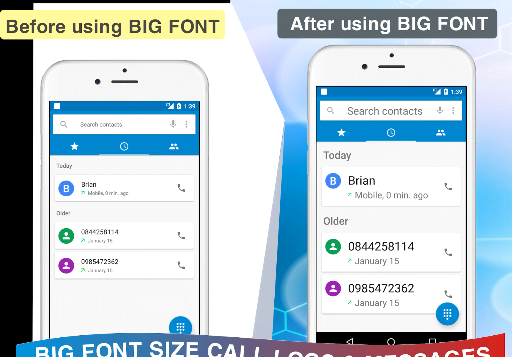 Big Font - Font Size Changer - Bigfont screenshot 4