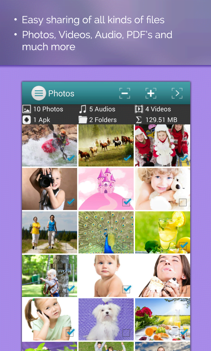 Music Pics Transfer Share Files screenshot 3