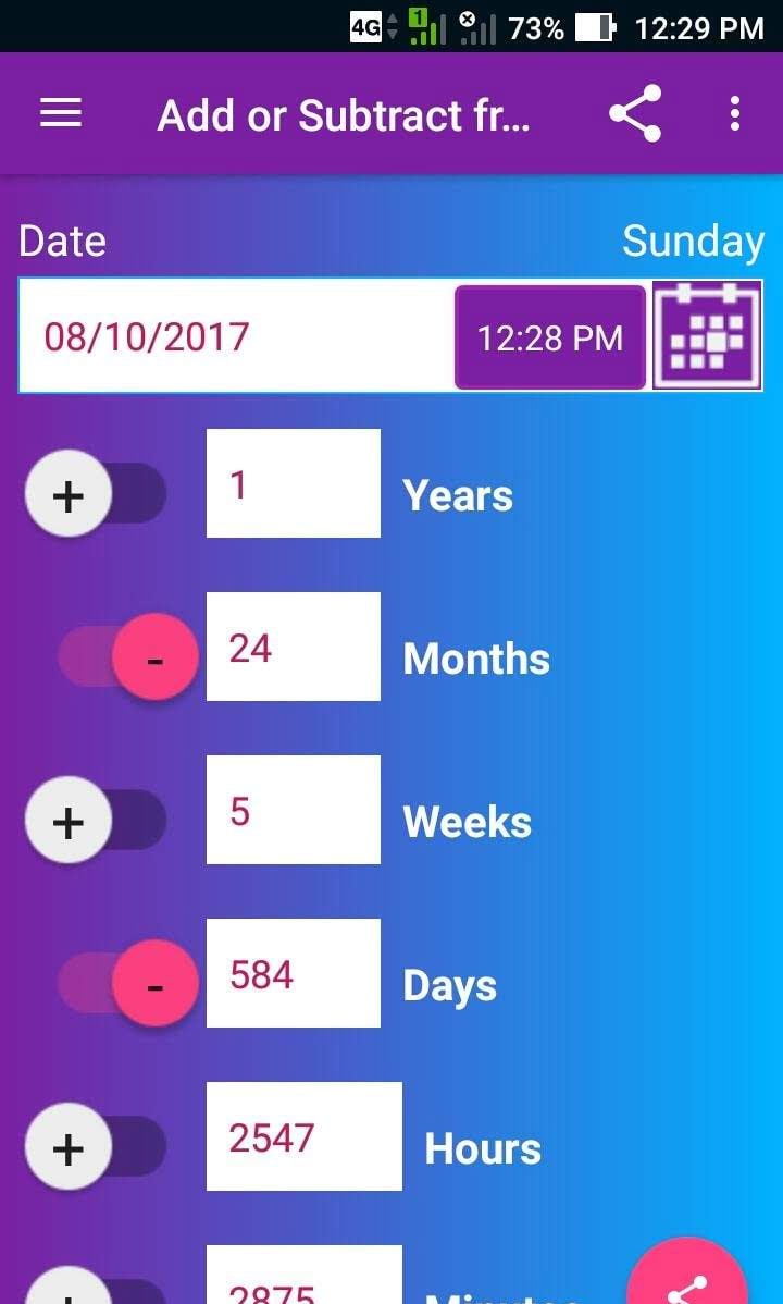 Date Calculator Pro screenshot 4