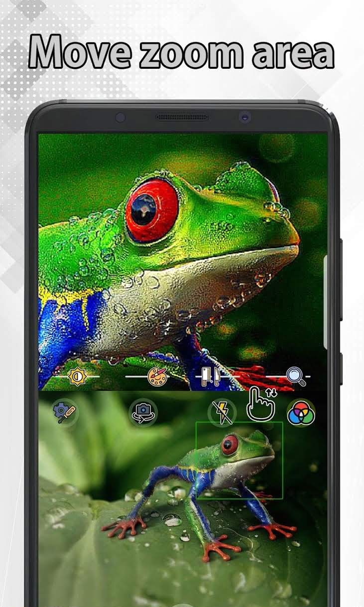 Dual Screen Magnifier - Reading Glass screenshot 4