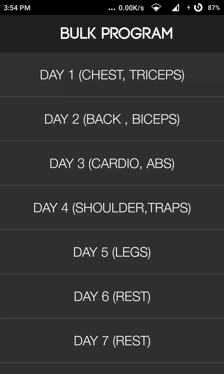 Gym Trainer Pro Screenshot 3