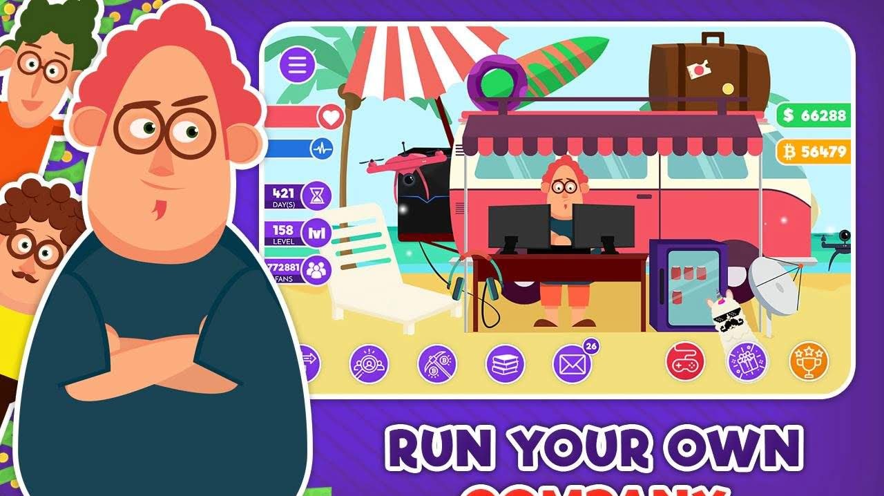 Freelancer Simulator Inc : Game Dev Money Clicker screenshot 2