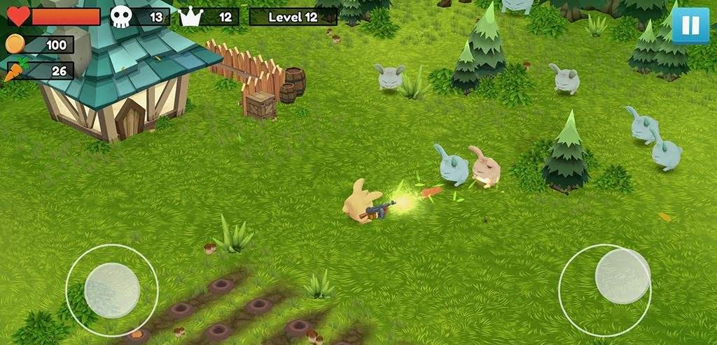 Rabbit Shooter screenshot 2