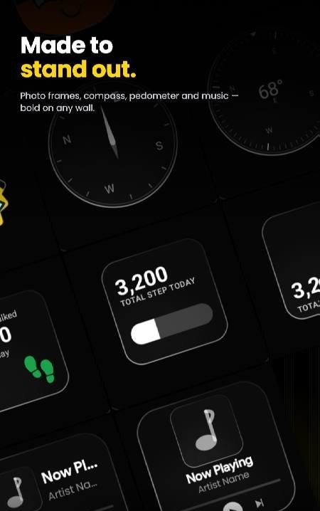 Glass Widgets: Clock, Weather screenshot 4