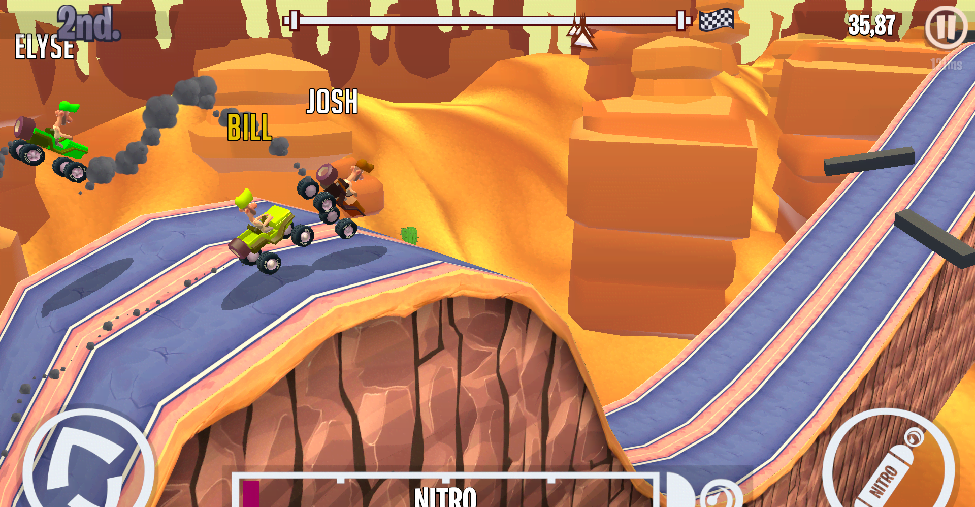 Lane Hoggers gameplay screenshot 1