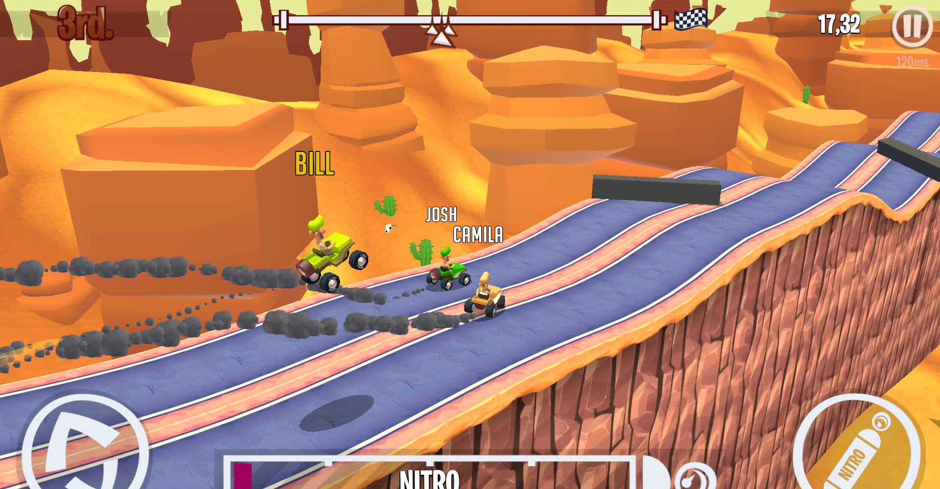 Lane Hoggers gameplay screenshot 2