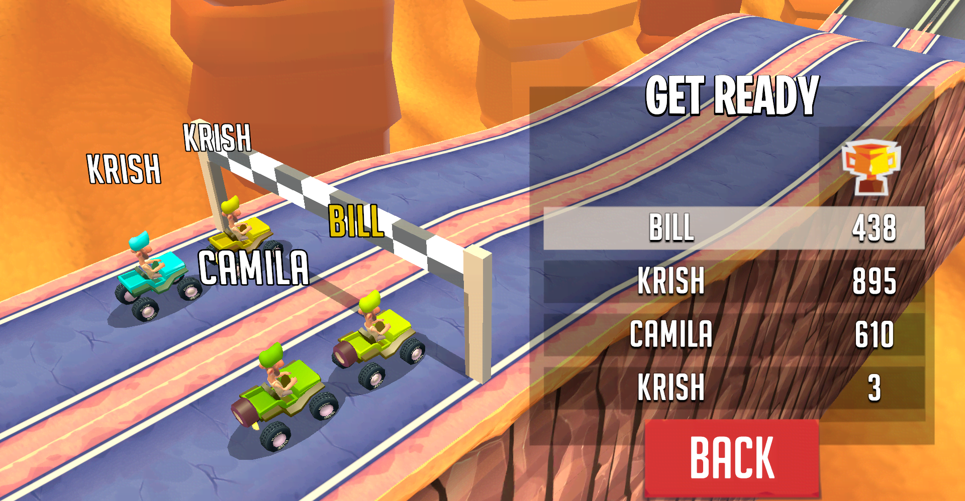 Lane Hoggers gameplay screenshot 3