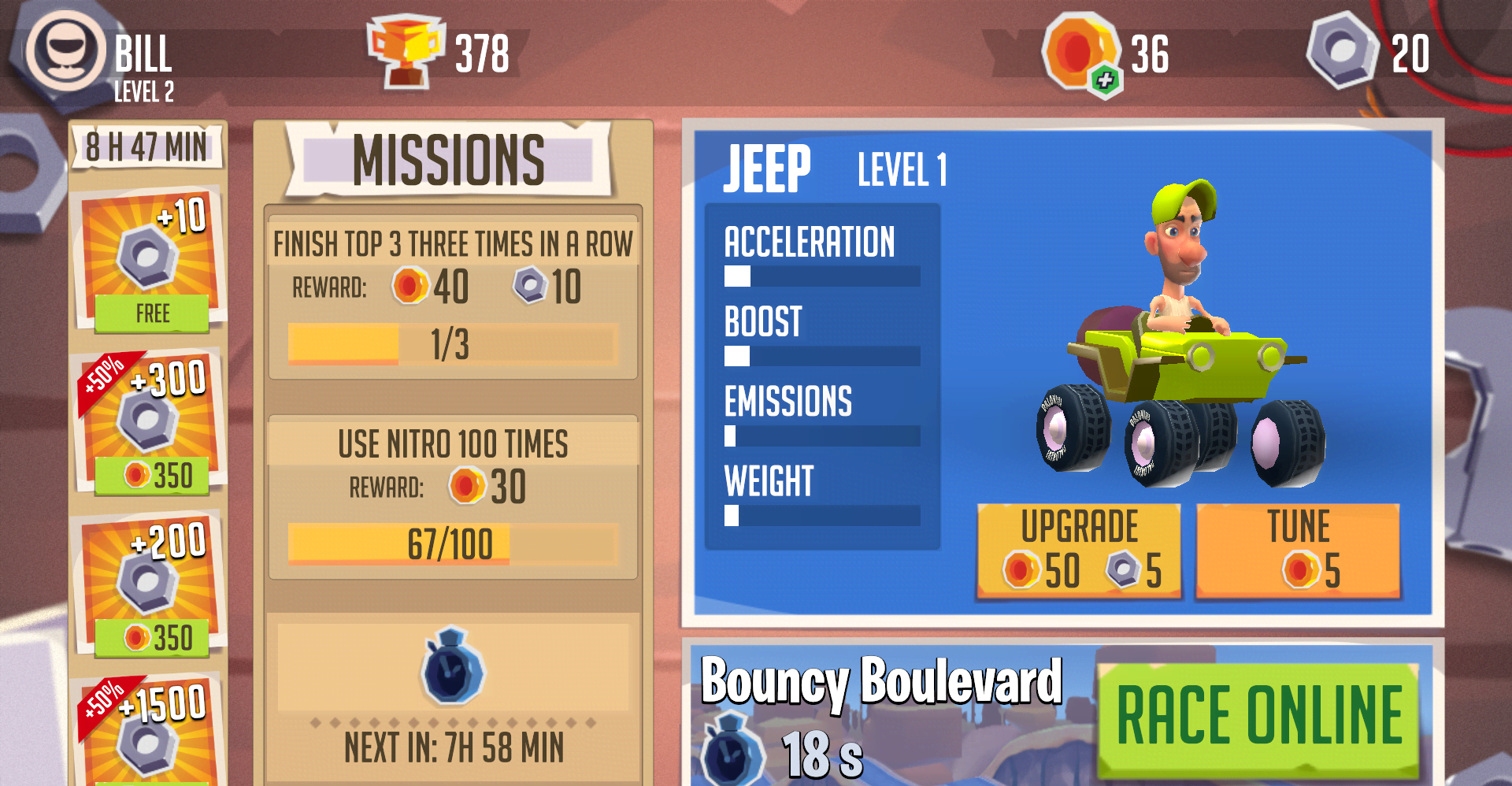 Lane Hoggers gameplay screenshot 4