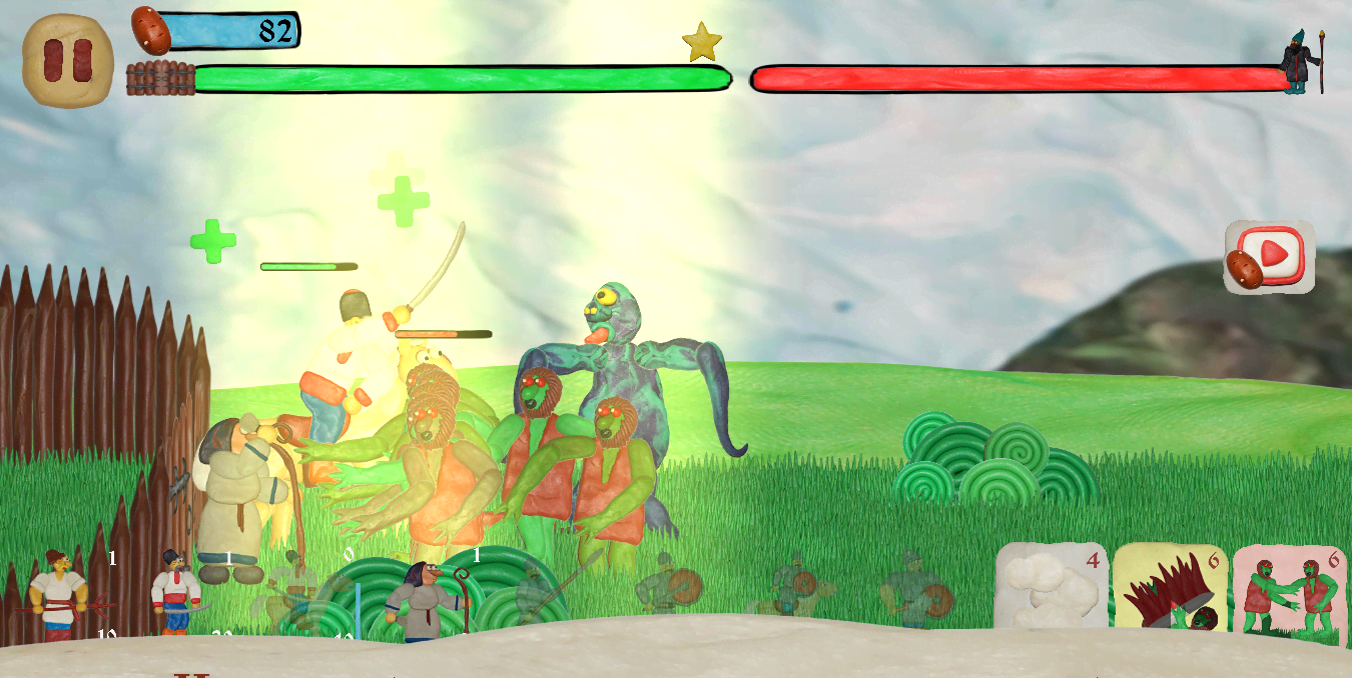 Potato War: Tower Defense screenshot 2