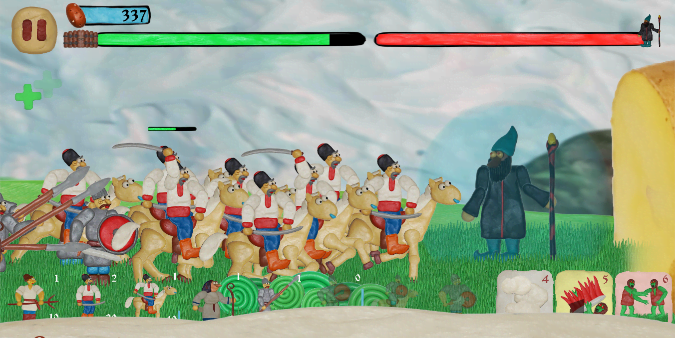 Potato War: Tower Defense screenshot 1