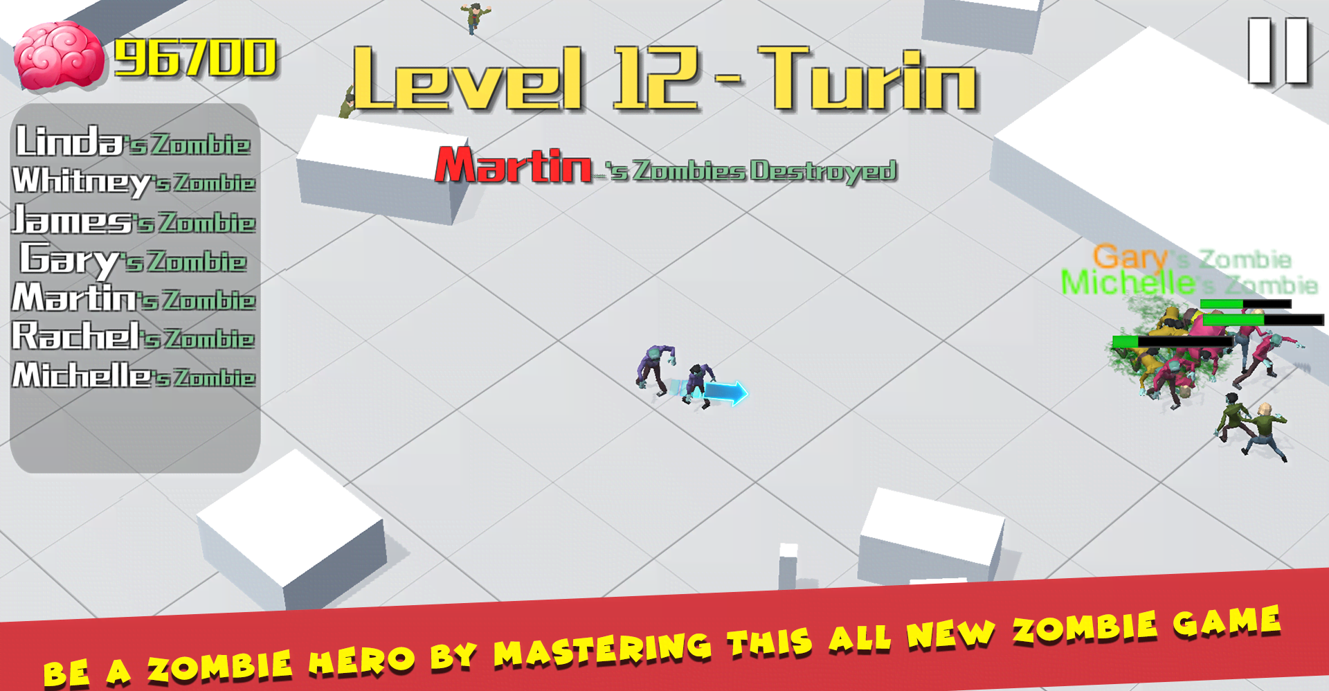 Zombie Hero: Battle Legends gameplay screenshot 4