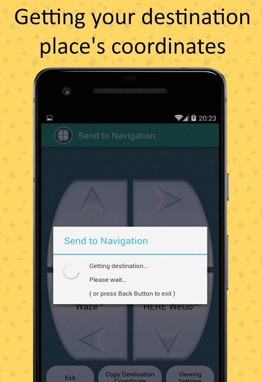 Send to Navigation screenshot 3