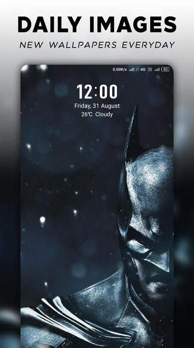 4K Superheroes Wallpapers - Live Wallpaper Changer screenshot 3