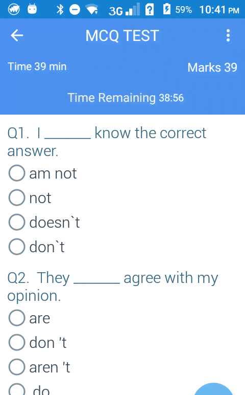 Tense with Exercise screenshot 3