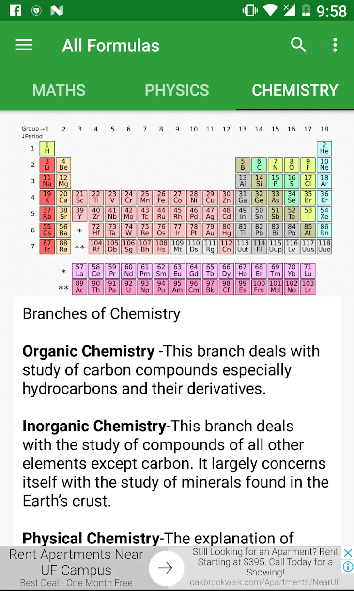 All Formulas screenshot 4