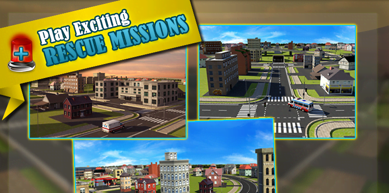 Ambulance Rescue Simulator 3D screenshot 4