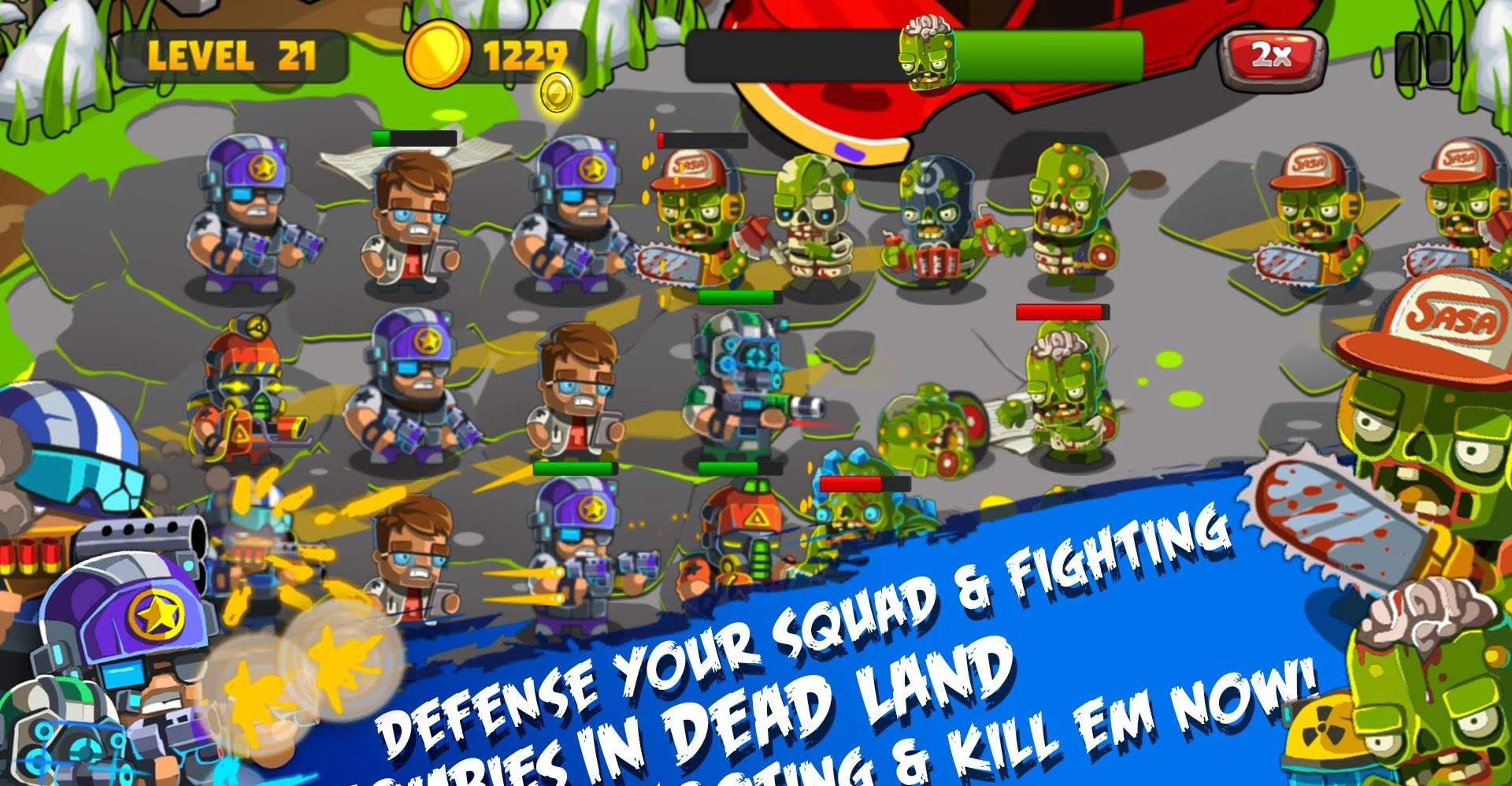 Zombie Survival : Squad Attack screenshot 1
