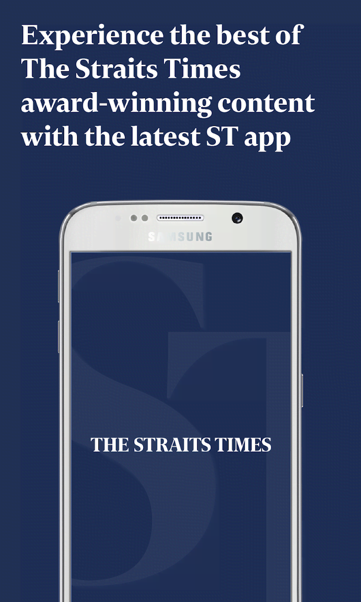 The Straits Times Smartphone screenshot 1