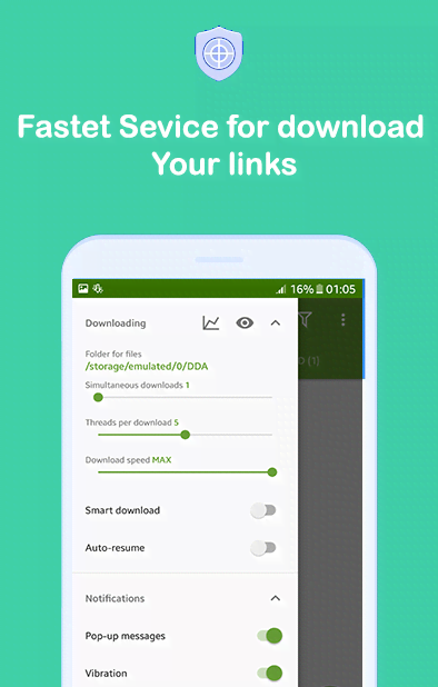 DDA - Internet Download Manager screenshot 4
