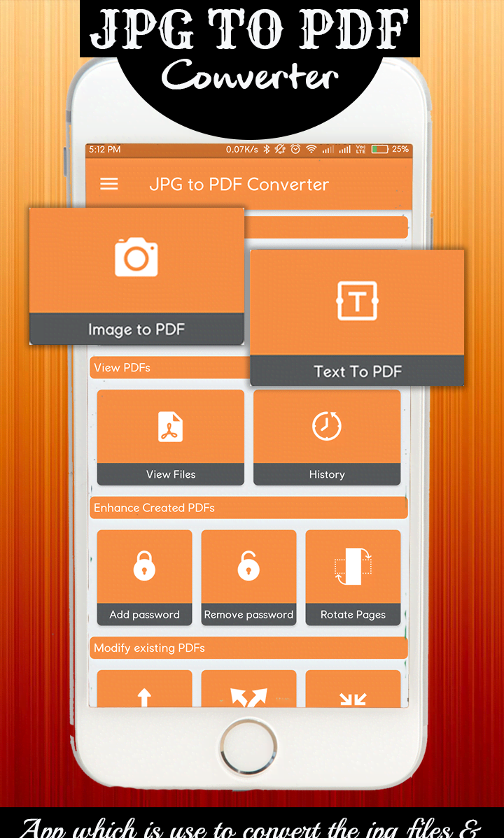 JPG to PDF Converter - Image to PDF & PNG to PDF screenshot 1